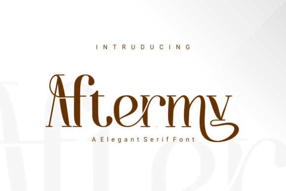 Aftermy: A Serif Font That Elevates Digital Branding