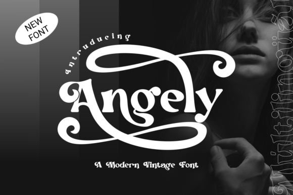 Angely: A Display Font That Elevates Editorial Design