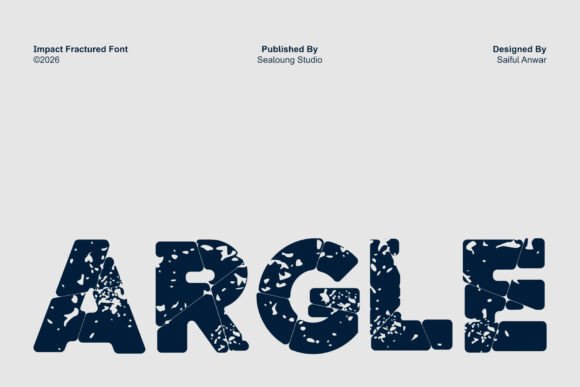 Argle: A Bold Display Font for Impactful Digital Headlines