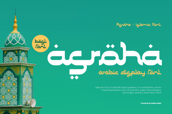 Asroha: A Display Font That Makes Your Brand Feel Intentional