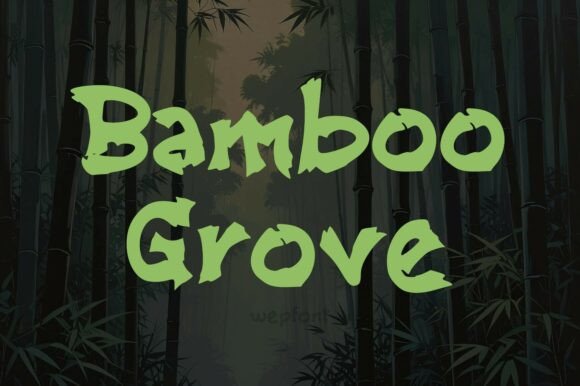 Bamboo Grove: A Display Typeface with Quiet Confidence