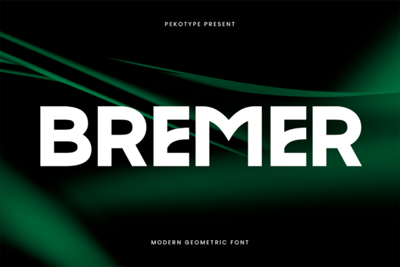 Bremer: A Clean, Modern Display Font for Small Business Branding