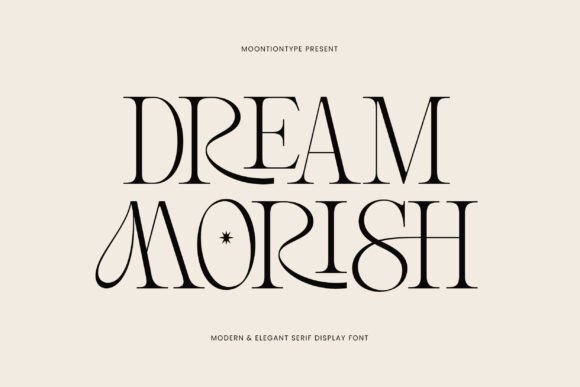 Dream Morish: A Serif Font That Commands Attention