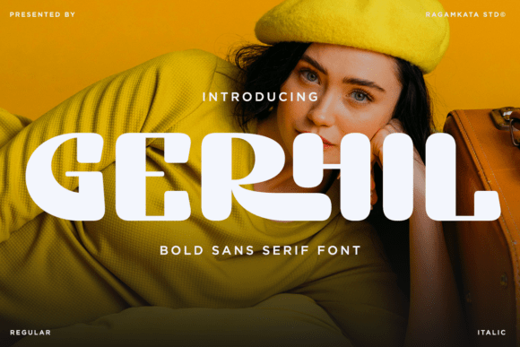 Gerhil: A Bold Sans Serif Font for Confident Branding