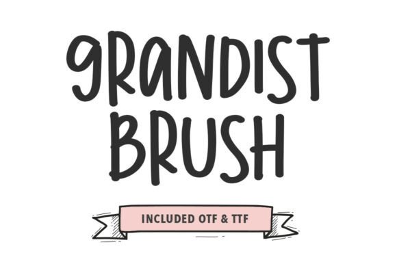Grandest Brush: A Display Font for Editorial Impact