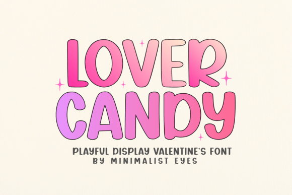 Lover Candy: A Refined Display Font for Branding Projects