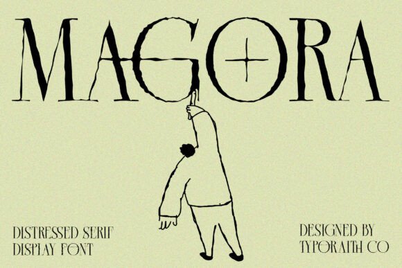 Magora: A Display Serif Font for Editorial Impact