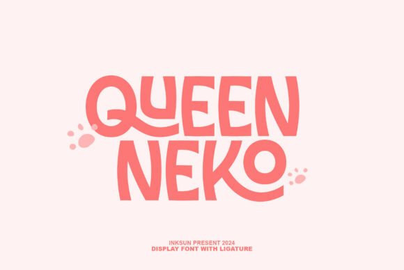 Queen Neko: A Playful Display Sans Serif for Editorial Charm