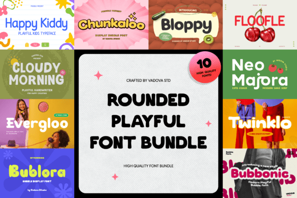 Rounded Playful Font: Your Secret Weapon for Scroll-Stopping Marketing