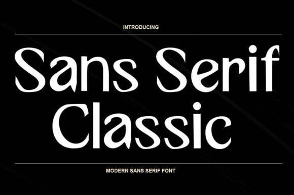 Sans Serif Classic: A Premium Font for Trusted Branding