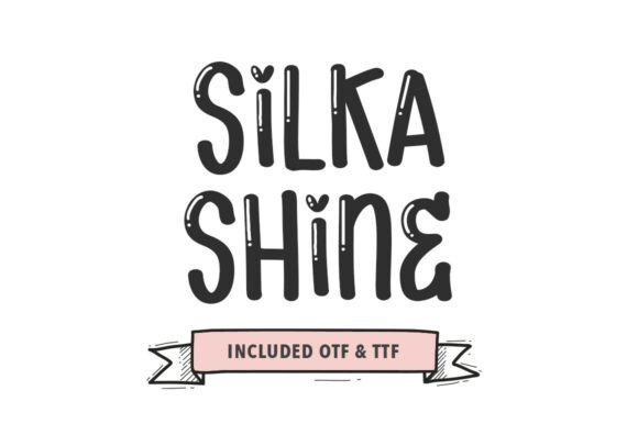 Silka Shine: A Glossy Display Font That Elevates Real Small Business Branding