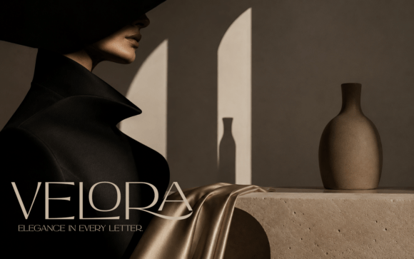 Velora: A Refined Display Sans for Minimalist Branding