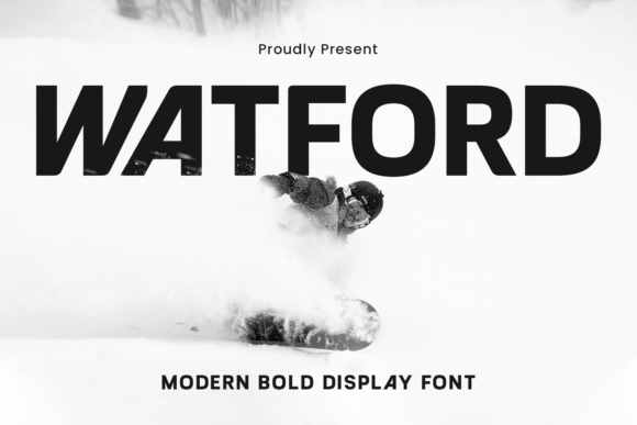 Watford: A Bold Sans Serif Display Font for Scroll-Stopping Marketing